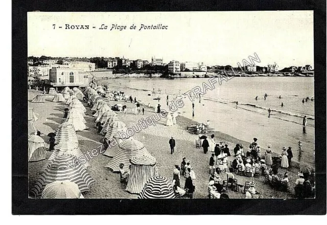 CPA 17 ROYAN - La Plage de Pontaillac