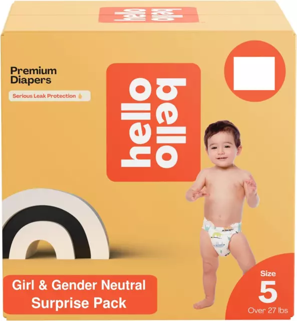 Hello Bello Premium Baby Diapers Jumbo Pack, Wipes and 125Ct Diapers, Unisex