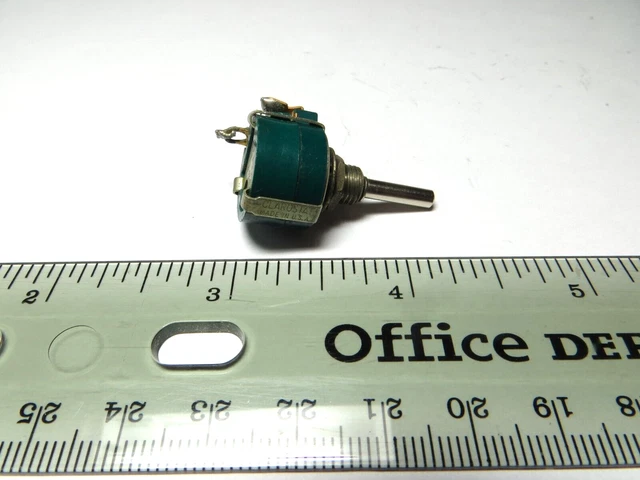 Vintage Clarostat mini potentiometers, #48M 5K 6043  LOT of 5