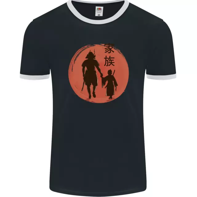 T-shirt lotta uomo samurai papà figlio festa del papà MMA arti marziali fotoL