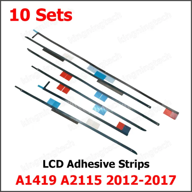 10 Sets LCD Display Adhesive Strips Sticker Tape For Apple iMac 27" A1419 A2115