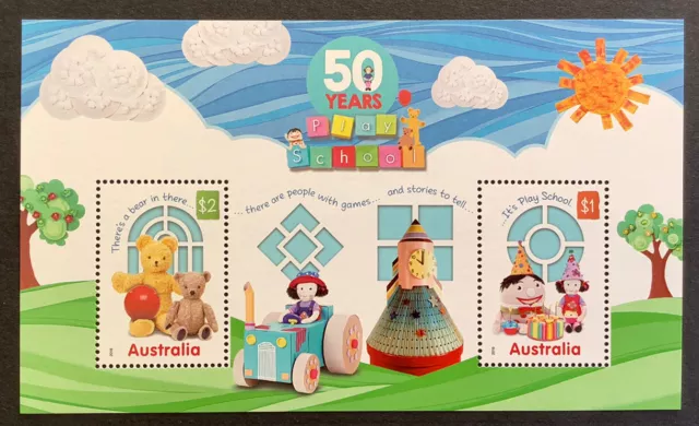 2016 50 Years Of Play School Miniature Sheet MUH