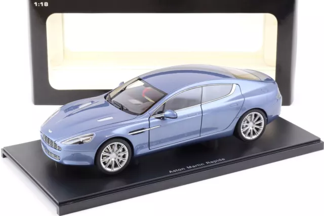 1:18 AUTOart Aston Martin Rapide 2010 Concours Blue Metallic