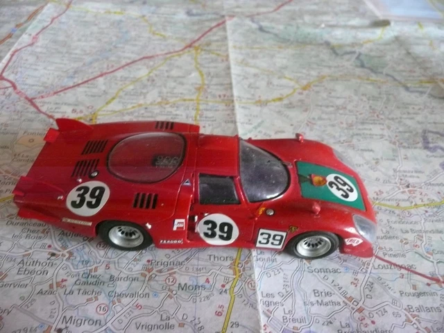 Provence Moulage Kit Montado Sb 1/43 - Alfa Romeo 33.2 Le Mans 1968 N
