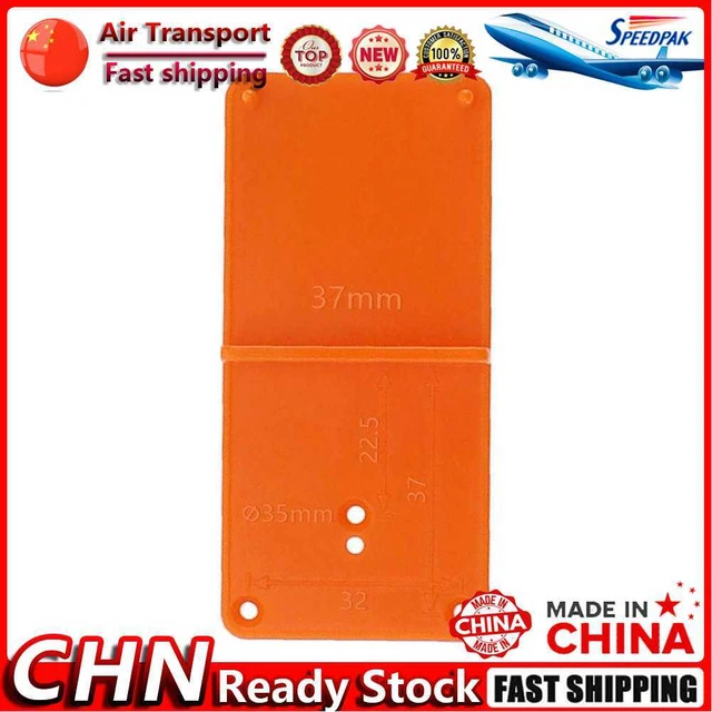 Woodworking Punch Hinge Drill Hole Opener Drill Bit Hole Tools (Orange) Fr