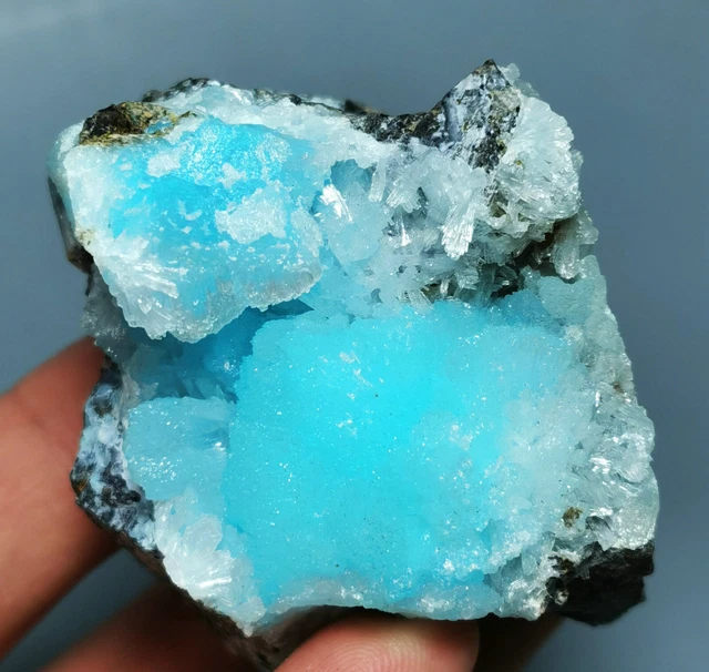 200g Pierres Naturelles Aigue-Marine Quartz Bleu 2-4mm - Cristaux De Guérison, Méditation & Déco Feng Shui