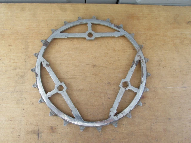 NOS Plateaux Acier 46T Old Bike Chainring Pedalier Vélo Anci 12
