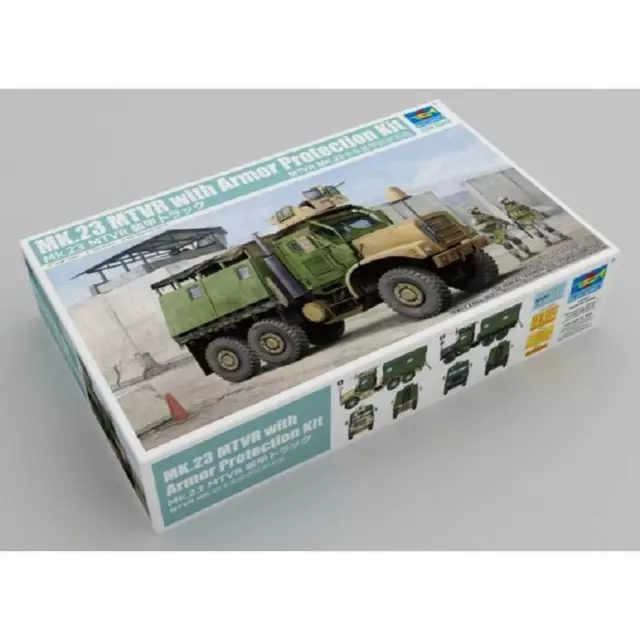 Maquette Camion Mk.23 Mtvr With Armor Protection Trumpeter 01080 1/35ème Maquett