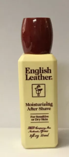 4 Pieces ENGLISH LEATHER  MOISTURIZING  AFTER SHAVE  by MEM  2 oz unboxed