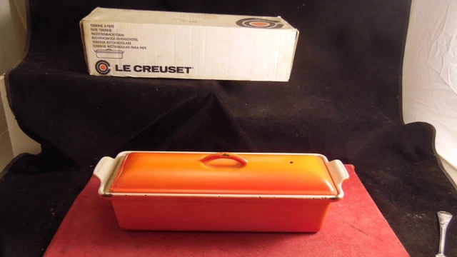 Plat à Terrine Ou Cake Le Creuset 28 Cm – Fonte émaillée Orange – Fabriqué En France