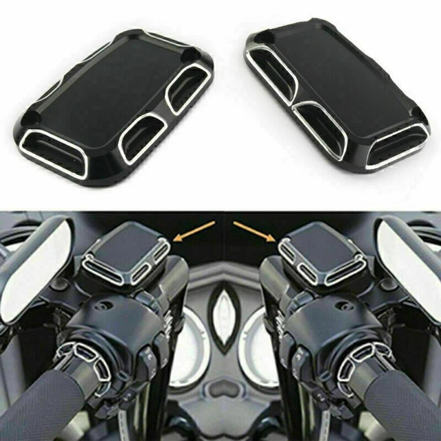 Aluminum Brake Master Cylinder Cover Fits Harley Touring Street Glide 2014-16 15
