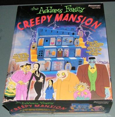 Pressman The Addams Family Creepy Mansion Action Game Pressman The Addams Family Creepy Mansion Action Game