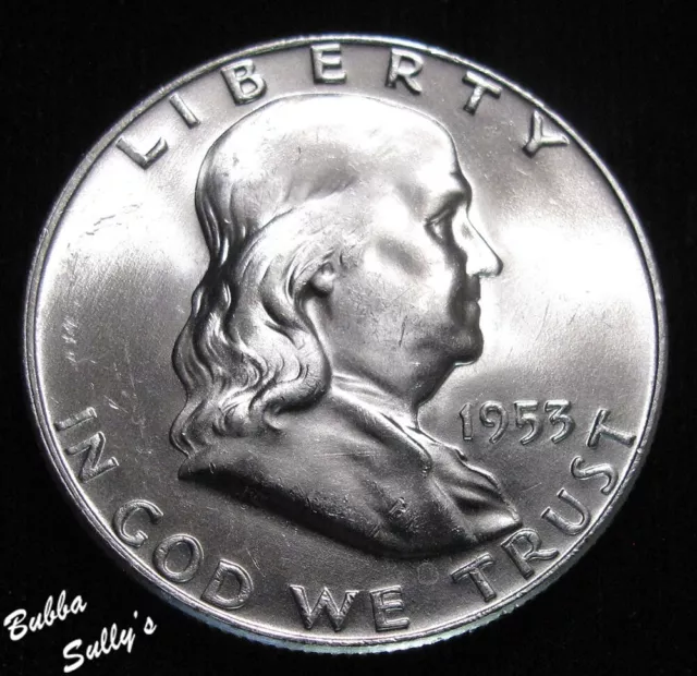 1953 D Franklin Half Dollar UNCIRCULATED