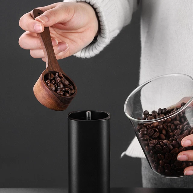 Cuchara de arroz ligera textura fina práctica cuchara de café ergonómica antideformación
