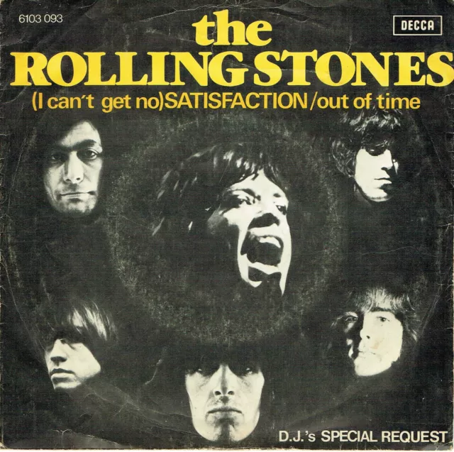 7 45 Rolling Stones-Satisfaction / Out Of Time NL PS DJ’s Special Request