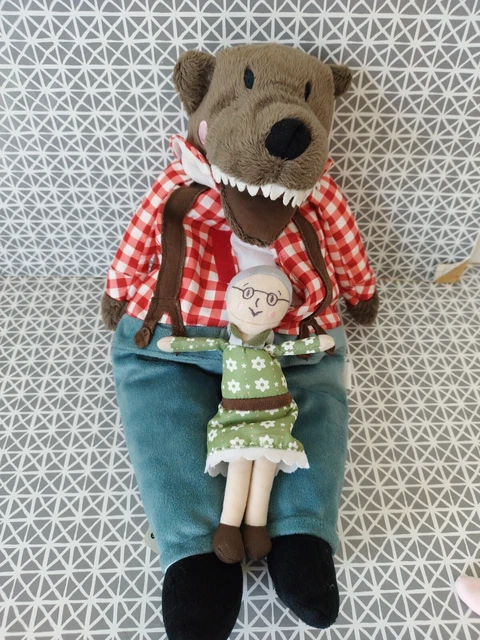 Ikea peluche loup hot sale