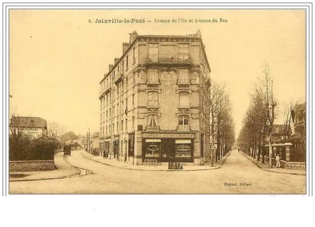 94.Joinville Le Pont.avenue De L'ile Et Avenue Du Bac