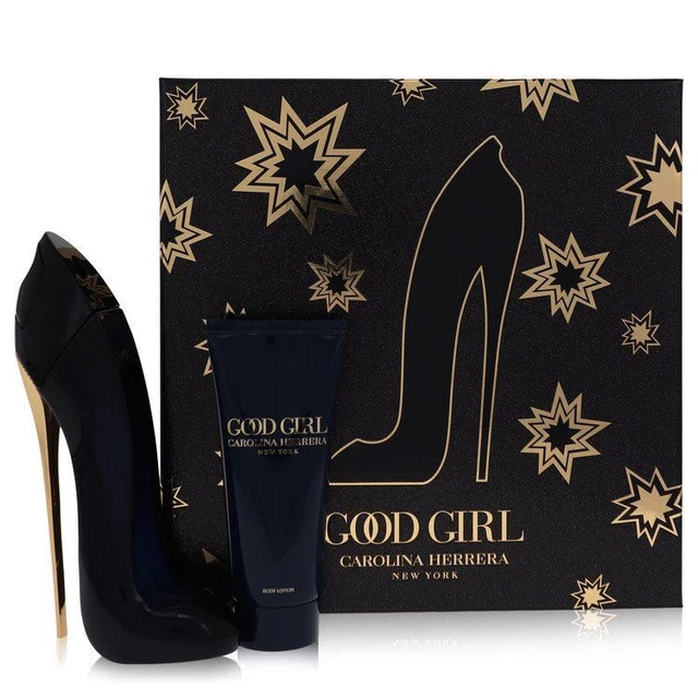 Good Girl Carolina Herrera Gift Set 2.7 oz Eau De Parfum Spray Body Lotion