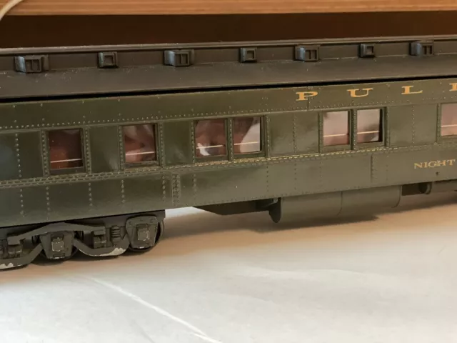 Stunning O Scale Joe Fischer 2R Pullman Brass-Like Heavyweight Passenger Car