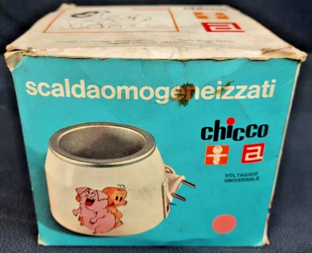 Calentador de alimentos para bebés Chicco vintage