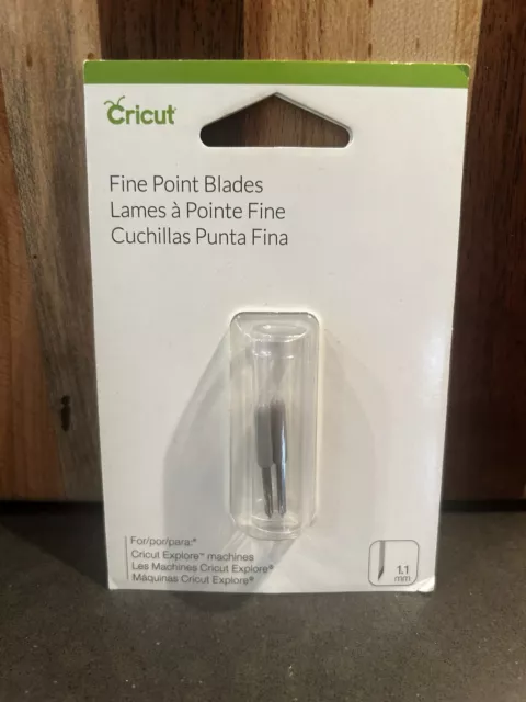 Cricut 2 Fine Point Blades for Cricut Explore Machines 2003534