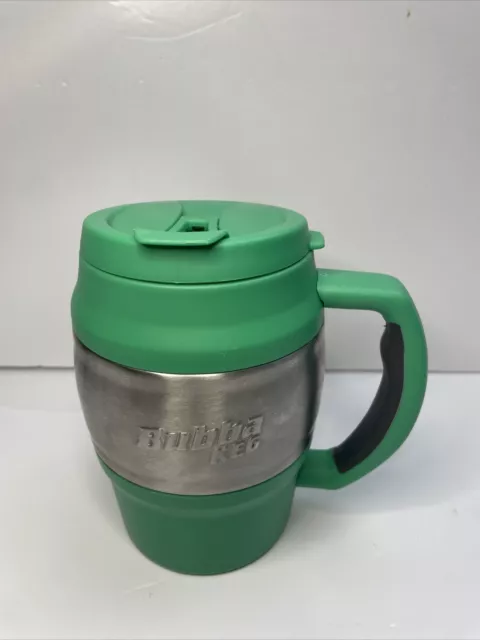 Green  20oz Bubba Keg Travel Mug Hot Cold Drinks Excellent Used Condition