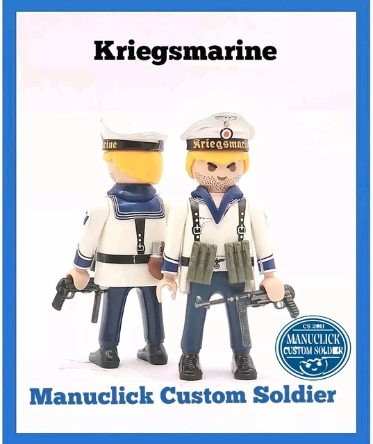 PLAYMOBIL CUSTOM SOLDAT Français ONU (Afghanistan-2016) Ref-0007 Bis EUR 39,67 - PicClick FR