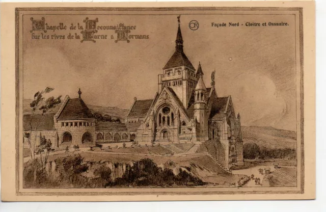 DORMANS - Marne - CPA 51 - Chapel of Reconnaissance on the banks of Marne