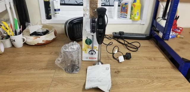 Bosch CleverMix MSM2610BGB Hand Blender, 600W - Black