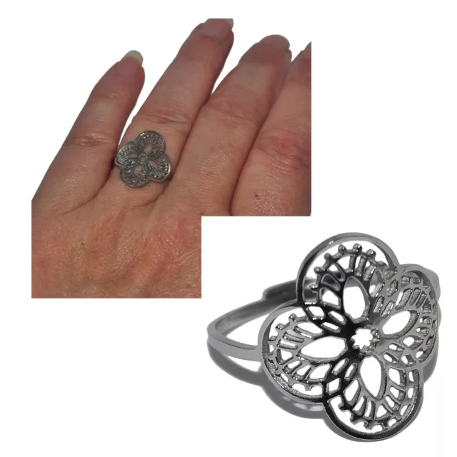 Bague sales trefle zag