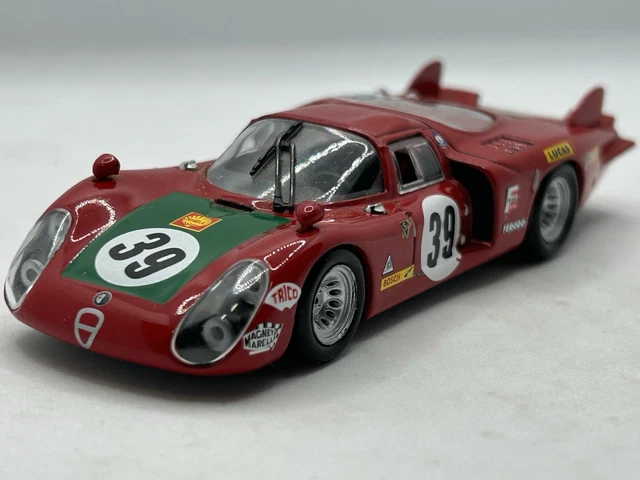 Kit Alfa Romeo T33 TT3 N°19 – 24h Du Mans 1972 – Fast By Ciemme43 1/43 (résine)