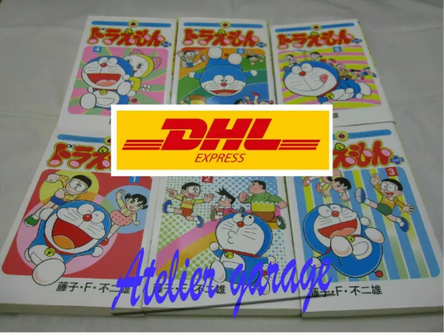 USED Doraemon Plus Vol.1-6 Set Japanese Manga Fujiko F Fujio Shogakukan