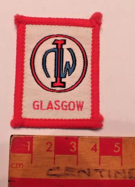 Vintage Boy Scouts Glasgow District County Area Badge (B)