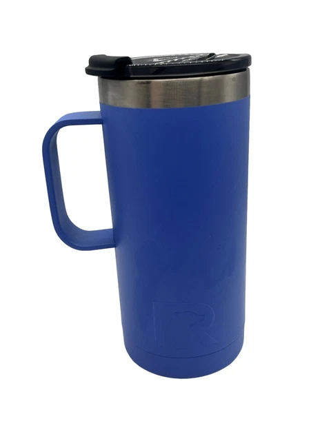 RTIC 16 Oz Stainless Steel Travel Coffee Cup Vacuum Insulated Tumbler Lilac