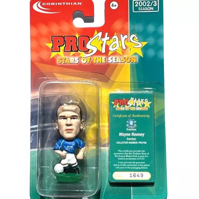 ROONEY Everton Home Corinthian ProStars Stars of Season Blister PRO798