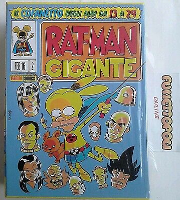 RAT-MAN GIGANTE 2° Cofanetto completo (13/24) Leo Ortolani Panini Comics NUOVO