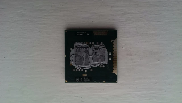 thumbnail image 2 of Intel Core I5-2430M 2.40GHz Laptop CPU - Socket G2, 3MB Cache, SR04W (Used) 2 of 6