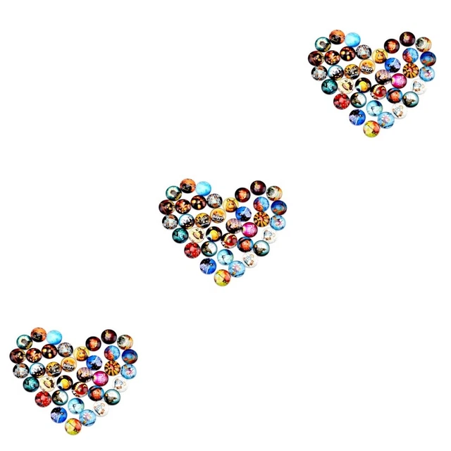 3x Tasten Scrapbooking Cabochons für Schmuck Machen