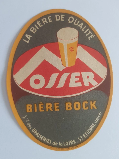 ANCIENNE ETIQUETTE BIERE Brasserie Lutterbach Alsace EUR 1,99 - FR