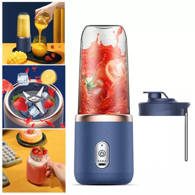 Portable Electric Blender Juicer Machine Fruit Vegetable Citrus Orange ExtractLJ