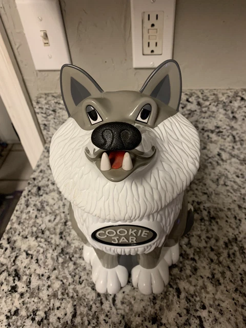 Husky cookie jar on sale