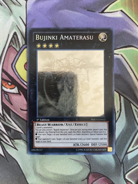 PRIO-EN052 BUJINKI AMATERASU Ghost Rare 1st Edition NM Yugioh Card 31.64 -  PicClick UK