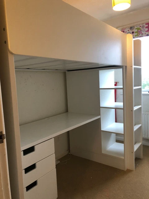 ikea-cabin-bed-high-sleeper-smastad-with-integrated-desk-wardrobe