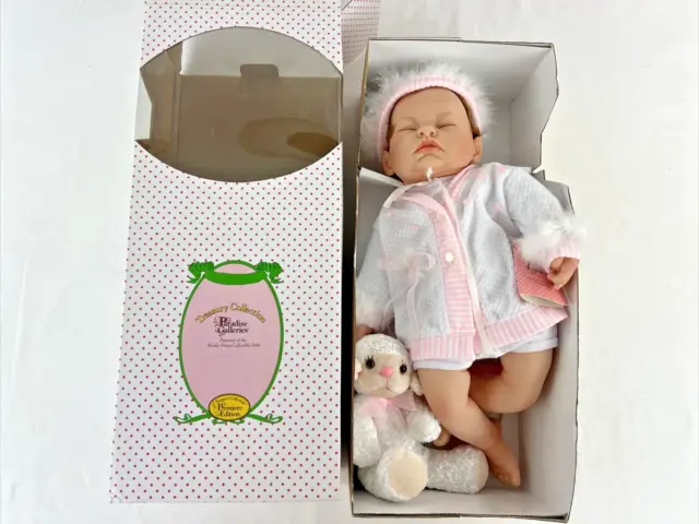Paradise Galleries Treasury Collection Life Like Gentle Touch Baby Doll NIB