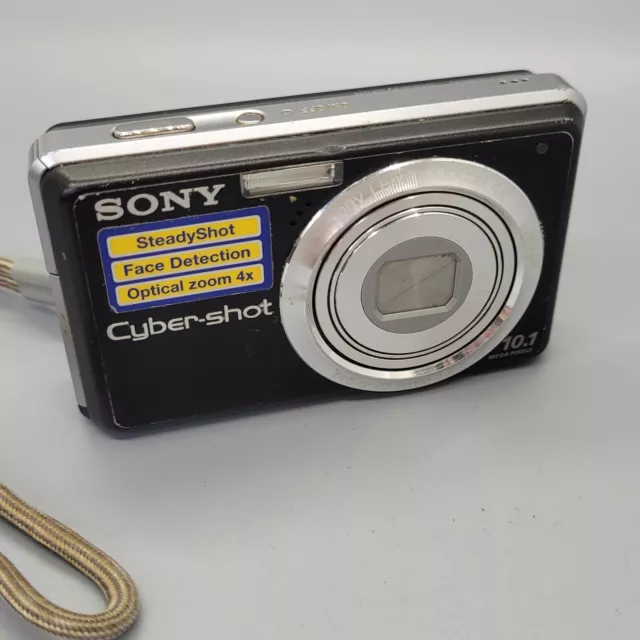 Sony Cybershot DSC-S950 10,1 megapixel fotocamera digitale compatta testata nera