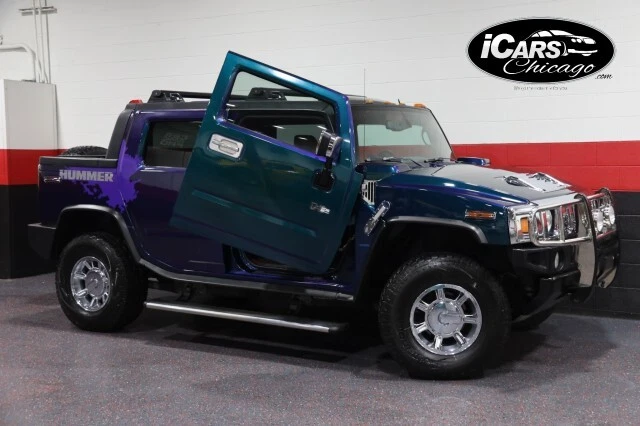 2005 Hummer H2 SUT Supercharged 2-Owners Lots of Upgrades Serviced Rear TV'S WoW