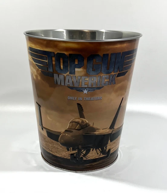 TOP GUN MAVERICK Movie Popcorn Bucket. New. Cinemark Exclusive