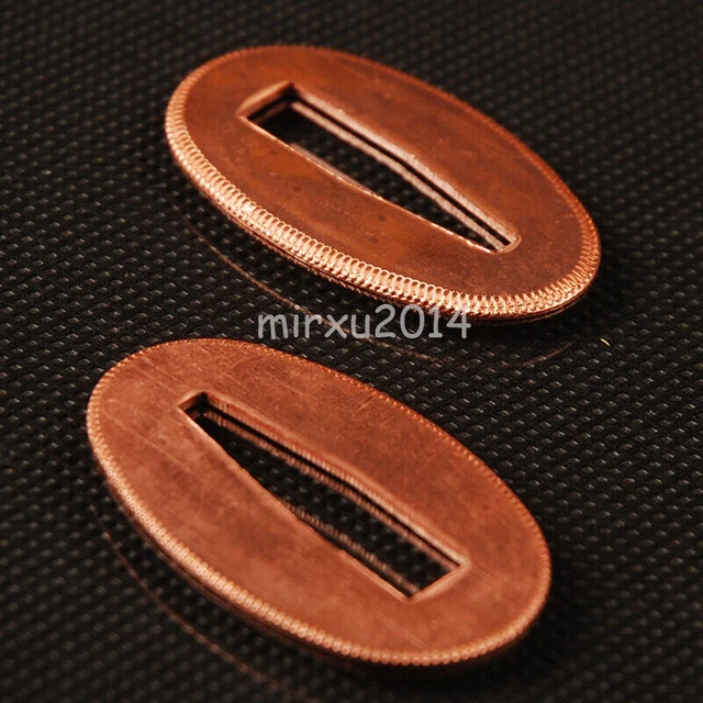 Red Seppa Copper Sword blade Spacer Washer for Japanese Samurai Sword maintain
