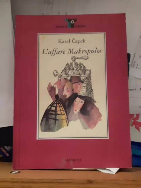 KAREL CAPEK - L'AFFARE MAKROPULOS - MARIETTI 1993 Luca Ronconi Teatro di Genova