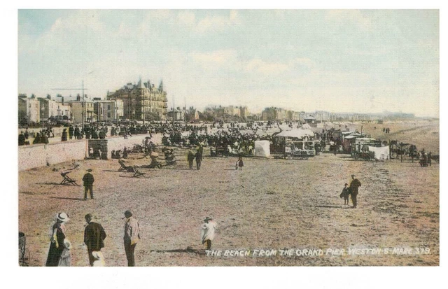The beach from the Grand Pier Weston Super Mare 3308